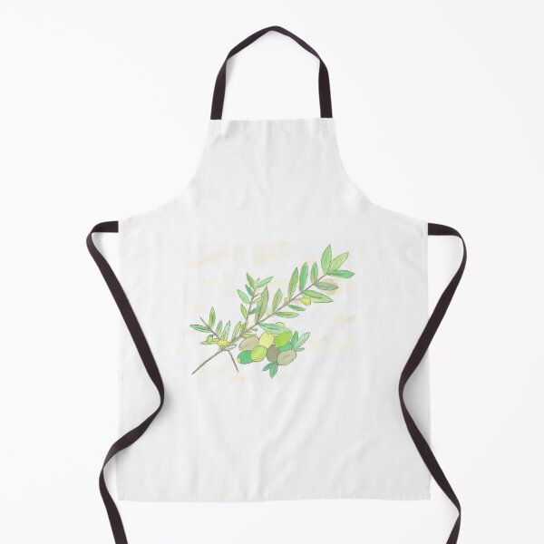 Item preview, Watercolor Olive Branch, Version Two designed and sold by nickiibird.
