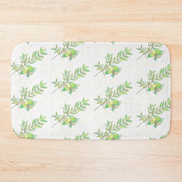 Item preview, Watercolor Olive Branch, Version Two designed and sold by nickiibird.