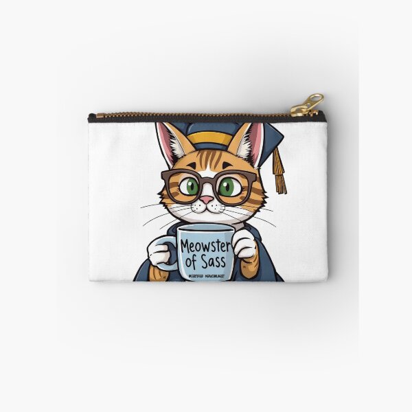 Item preview, Certified Meowchologist – Feline Degrees of Sass v1 designed and sold by KriticalDesigns.