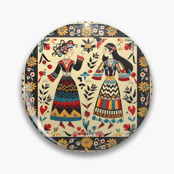 Item preview, Bulgarian Folk Art designed and sold by Myra365Art.