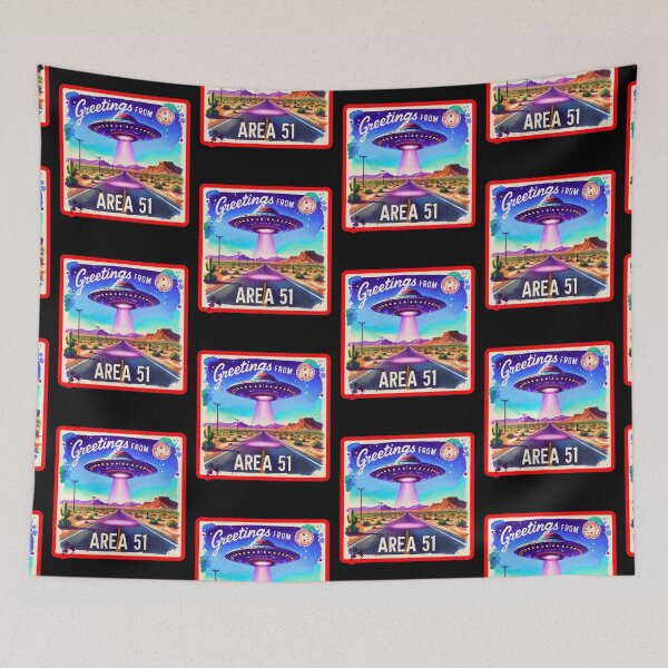 Item preview, Greetings From Area 51  designed and sold by WoodburyLake.