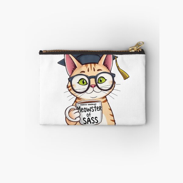 Item preview, Certified Meowchologist – Feline Degrees of Sass v2 designed and sold by KriticalDesigns.