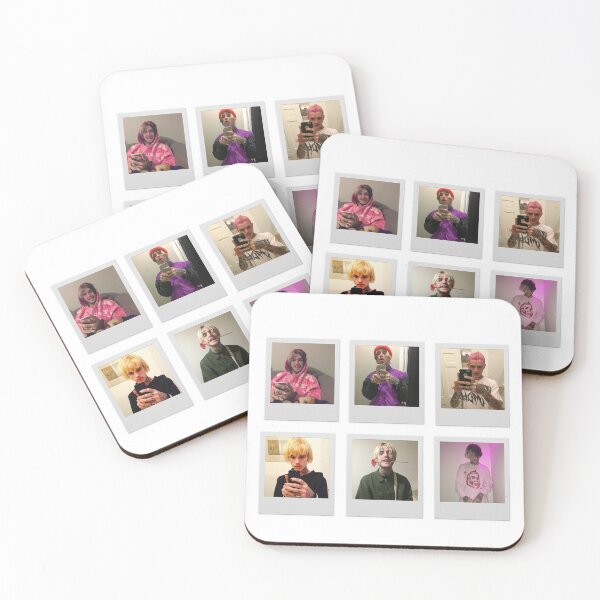 Item preview, Lil rapper Crybaby Polaroid collage  designed and sold by gothboidesigns.