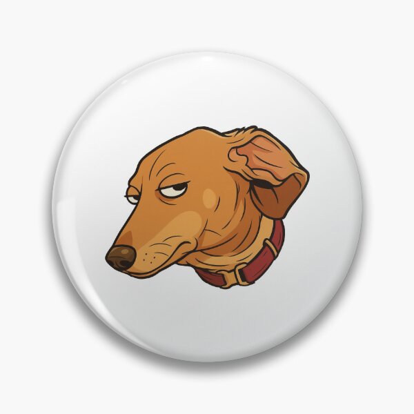 Item preview, Bombastic Side Eye Dog Sticker designed and sold by zkerzner.