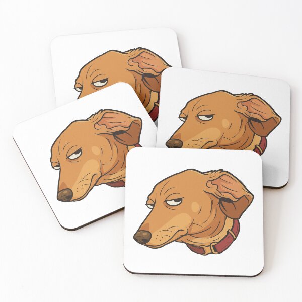 Item preview, Bombastic Side Eye Dog Sticker designed and sold by zkerzner.