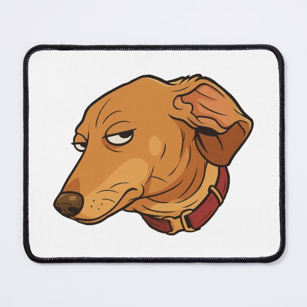 Item preview, Bombastic Side Eye Dog Sticker designed and sold by zkerzner.