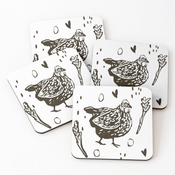 Item preview, Chicken Pattern designed and sold by bRaeArt.