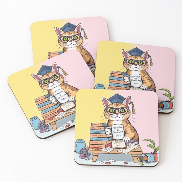 Item preview, Certified Meowchologist – Feline Degrees of Sass v4 designed and sold by KriticalDesigns.
