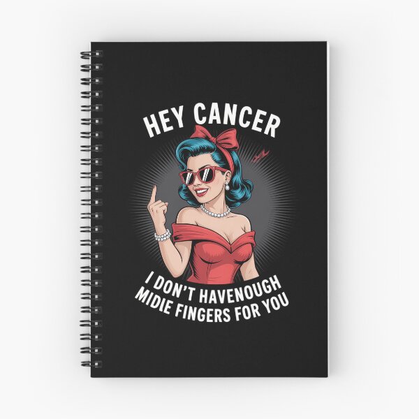 Item preview, Hey Cancer I Dont Have Enough Middle Finger Fck Cancer designed and sold by savrmiller.