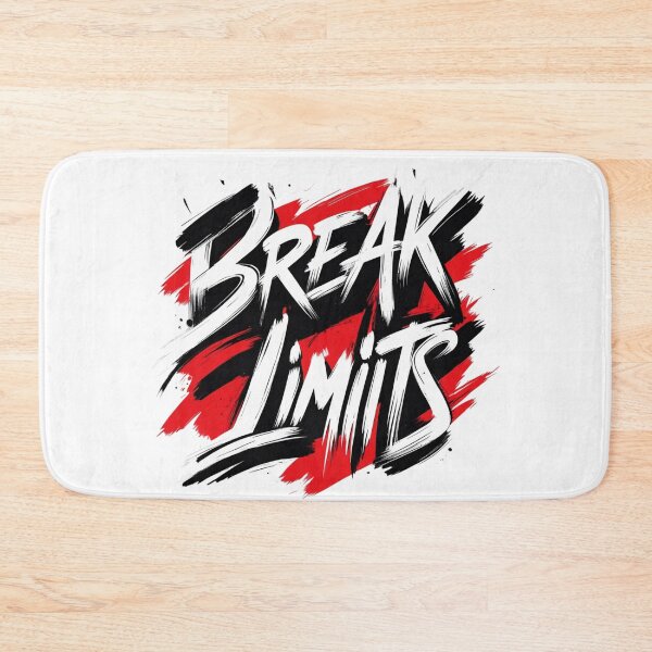 Item preview, Break Limits – Bold Motivational Typography designed and sold by Irene Catchmind.