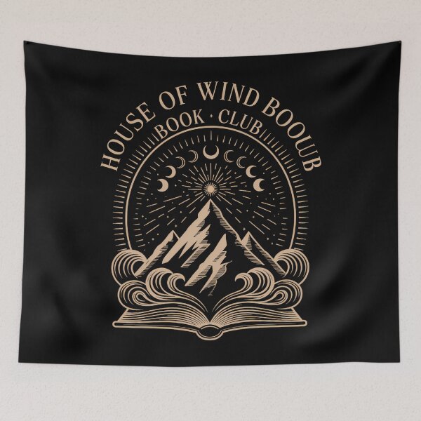 Item preview, House Of Wind Book club Photoroom designed and sold by savrmiller.