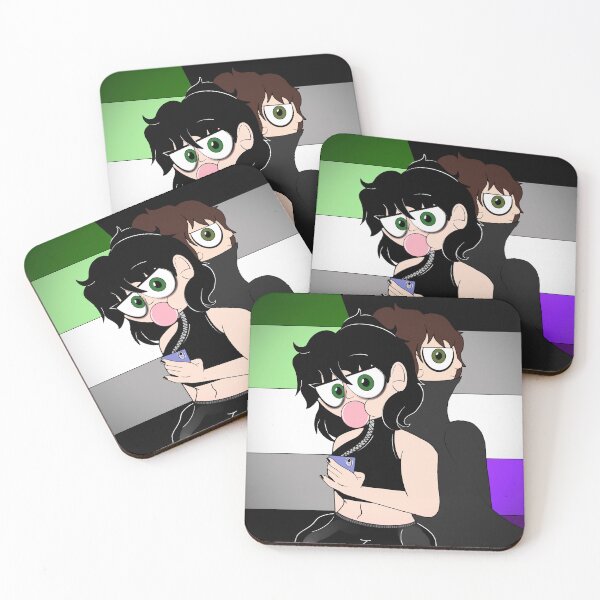 Item preview, AroAce Pride - The Black Heart Mafia designed and sold by SidGalsGallery.