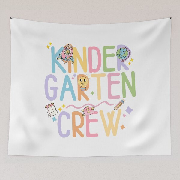 Item preview, Kindergarten Crew Funny Teacher Kindergarten Team designed and sold by thebest-2studio.
