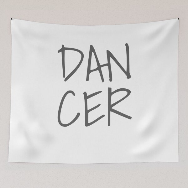 Item preview, Dancer Large Text Ballet Dance Ballerina Dancer Black designed and sold by KNUXX Shop.