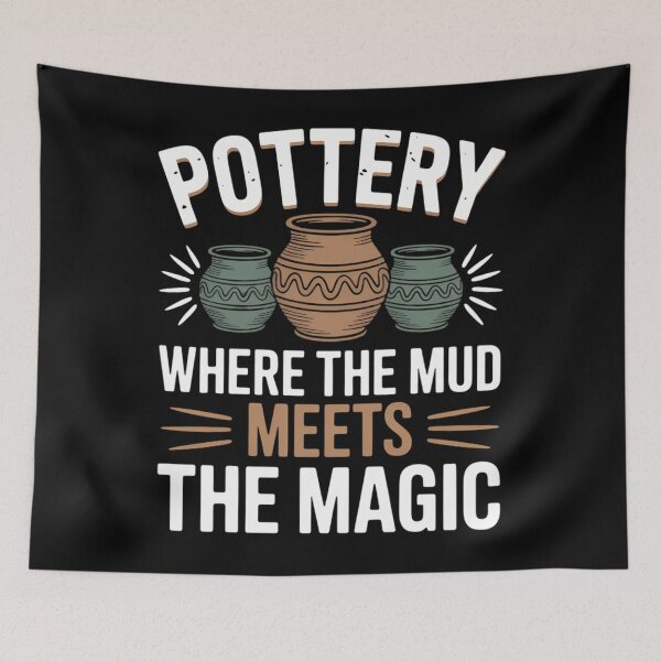 Item preview, Pottery Ceramics Clay Pot Making Pottery Where The Mud designed and sold by aidenpier.