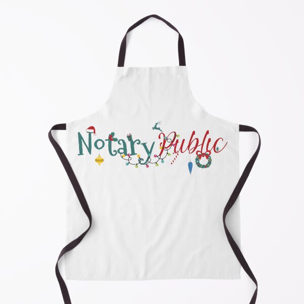 Item preview, Festive Notary Public Christmas Lights Design – Cute Holiday Script for Notaries designed and sold by NotaryLife.
