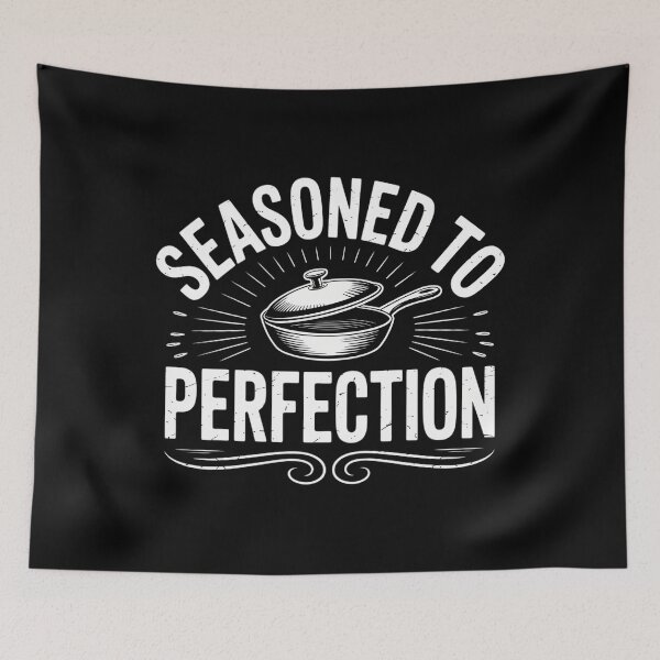 Item preview, Seasoned To Perfection - Cast Iron designed and sold by aidenpier.
