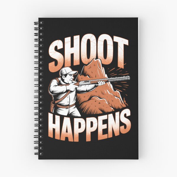 Item preview, Shoot Happens Clay Target Trap Clays Funny Skeet Shooting designed and sold by aidenpier.
