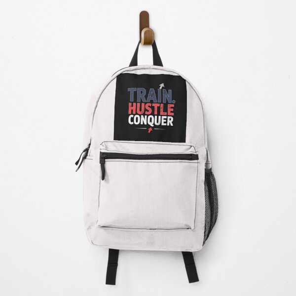 Item preview, TRAIN HUSTLE CONQUER designed and sold by Techtricksgh.