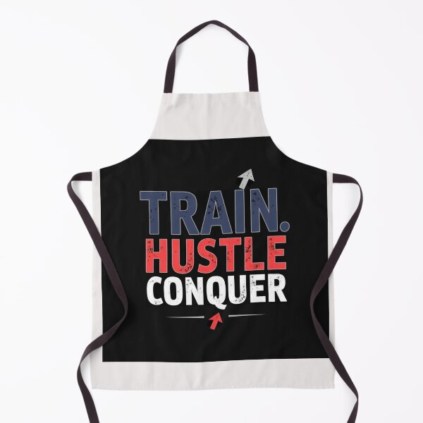 Item preview, TRAIN HUSTLE CONQUER designed and sold by Techtricksgh.