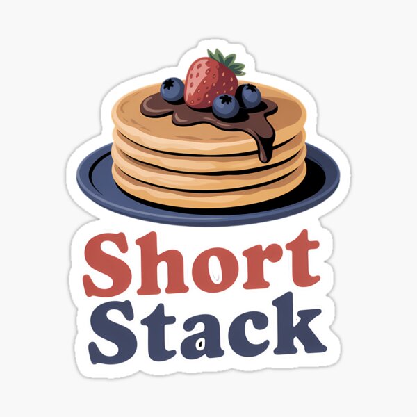 Item preview, Short Stack Of Pancake In The Morning designed and sold by aidenpier.