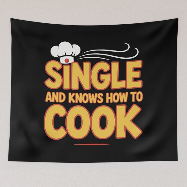 Item preview, Single And Knows How To Cook designed and sold by aidenpier.