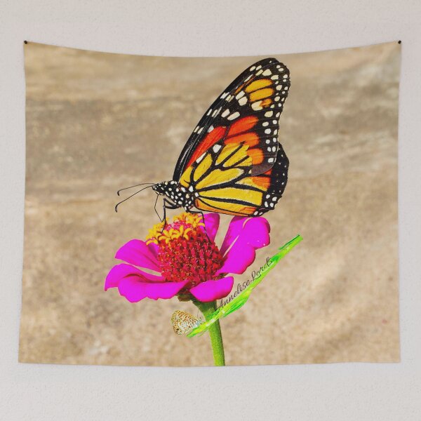 Item preview, Monarch Butterfly Pollinating The Earth 1C RZ 12/19 designed and sold by Unlimited Imagination .