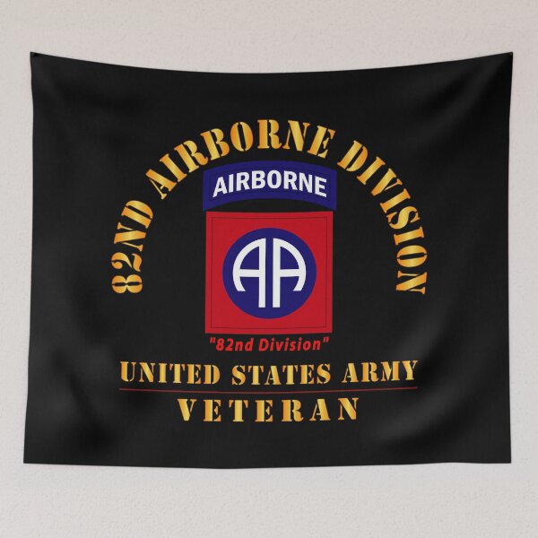 Item preview, Army - SSI - 82nd Airborne Division - 82nd Division - US Army Veteran X 300 designed and sold by Military Insignia Products.