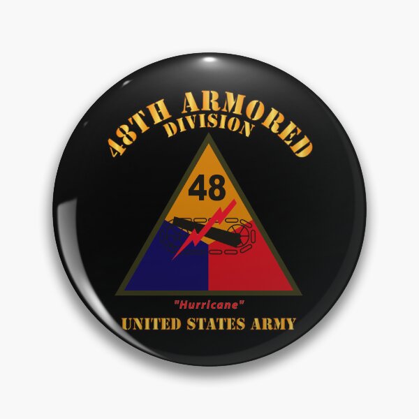 Item preview, Army - SSI - 48th Armored Division - Hurricane - US Army X 300 designed and sold by Military Insignia Products.