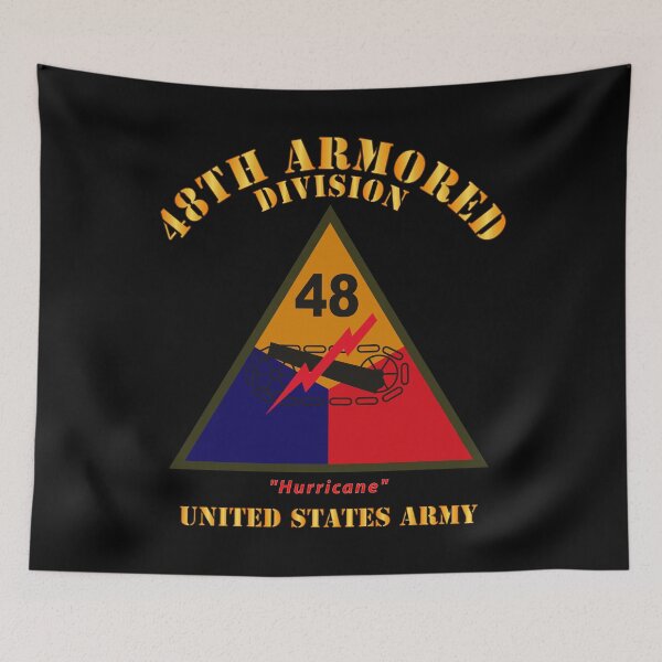 Item preview, Army - SSI - 48th Armored Division - Hurricane - US Army X 300 designed and sold by Military Insignia Products.