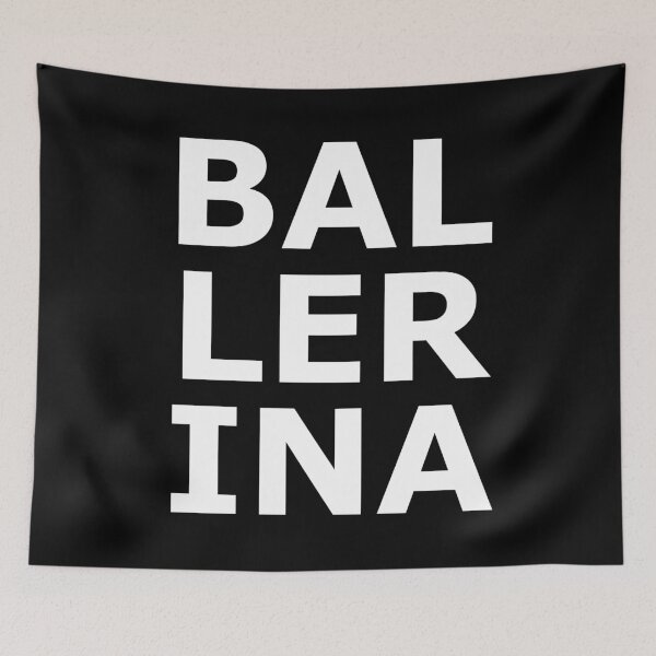 Item preview, Ballerina Large Text Ballet Dance Dancer Love designed and sold by KNUXX Shop.