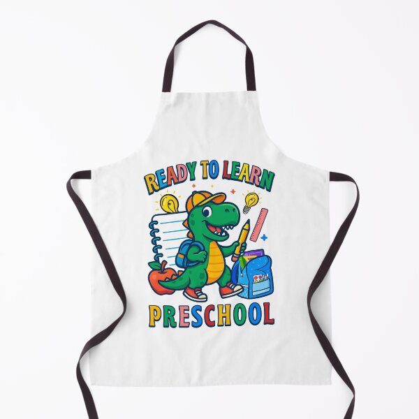 Item preview, Ready To Learn Preschool Cute Dinosaur Back To School Fun Student Design designed and sold by tigger shop.