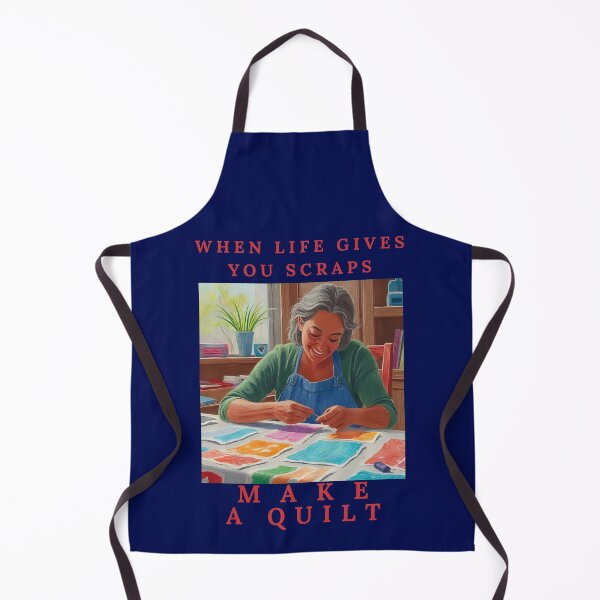 Item preview, When Life Gives You Scraps, Make a Quilt - Funny Quilter designed and sold by Wiss2Arts.