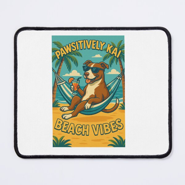 Item preview, Pawsitively Kai: Beach Vibes Edition designed and sold by Pawsitively Kai.