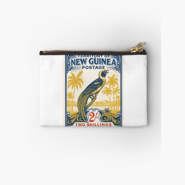 Item preview, New Guinea Bird of Paradise Stamp Poster designed and sold by retrographics.
