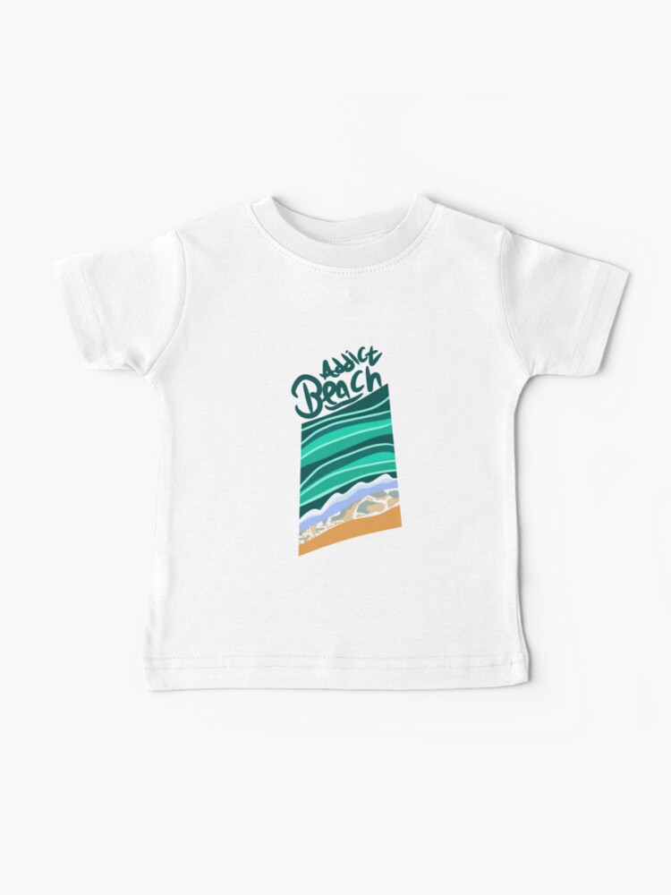 Thumbnail 1 of 2, Baby T-Shirt, Beach Addict designed and sold by GraphixWanderer.