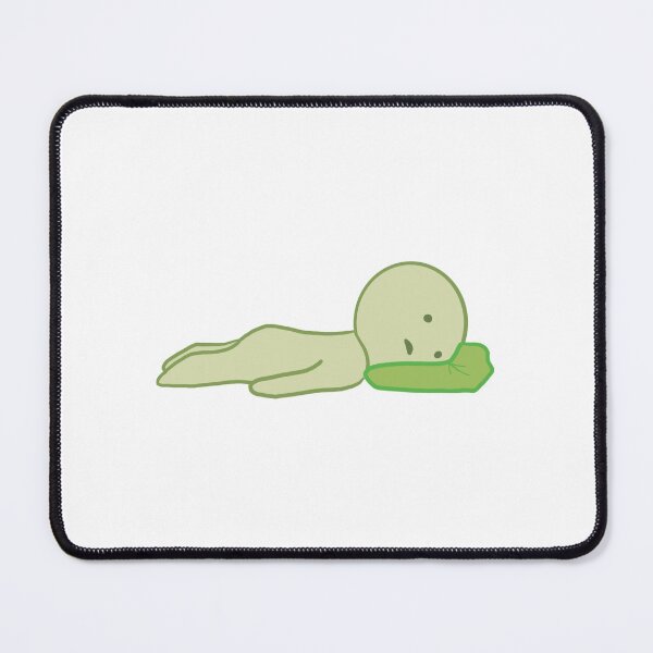 Item preview, Sleepy green guy designed and sold by Kona’s Creations .