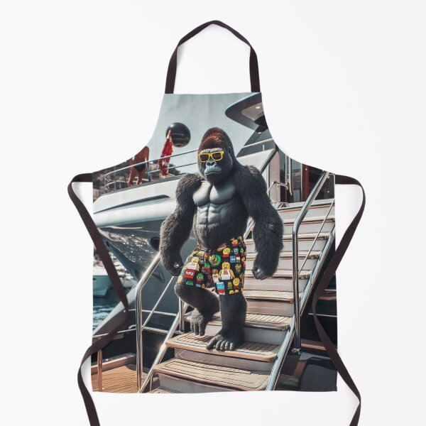 Artikelvorschau, „Gorilla im Nebel … des Reichtums“ entworfen und verkauft von Print Fiction.