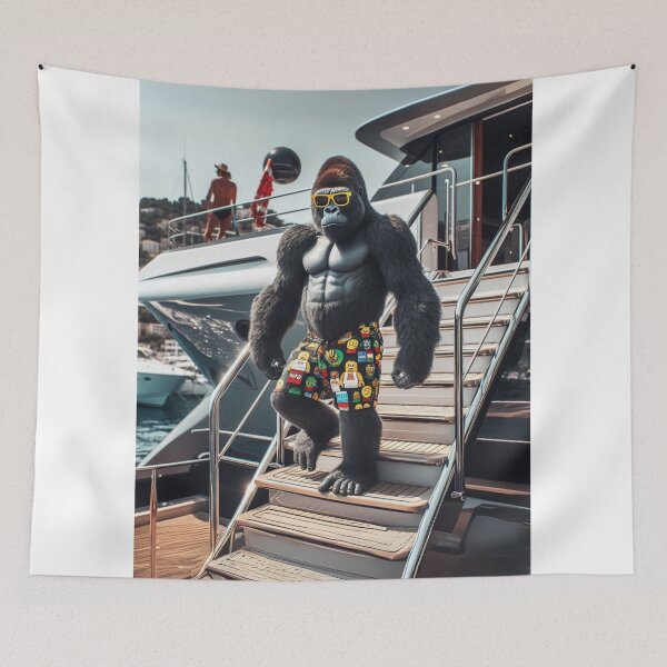 Item preview, "Gorilla in the Mist... of Richness" designed and sold by Print Fiction.