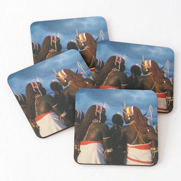 Item preview, African Villagers Ritual Dancers At Sacred Ceremony Photo designed and sold by DEC02.