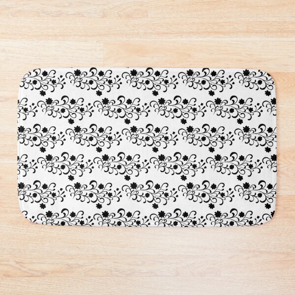 Item preview, Abstract floral vector art featuring ornate plant patterns with decorative leaf and flower elements, perfect for vintage design or spring decor designed and sold by Ammi77.