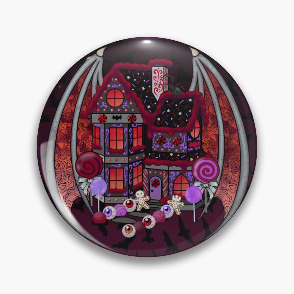 Item preview, Vampire Gingerbread House designed and sold by Miss Lunaria.