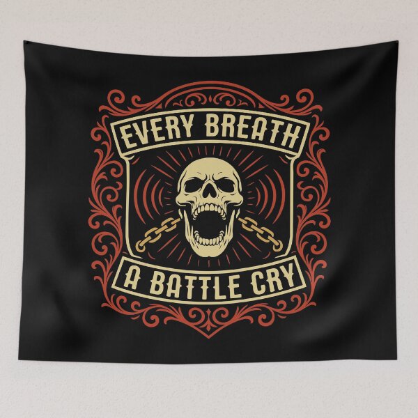 Item preview, Every Breath is a Battle Cry Eaters Wargaming designed and sold by pixeptional.