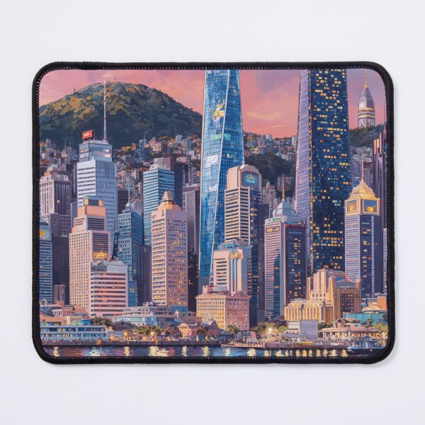 Item preview, Hongkong Travel Poster, Perfect Gift for Travel Enthusiasts, Vintage Style Wall Art, Hongkong Wall art for home decor, Hong Kong print designed and sold by Thegalleryshop1.
