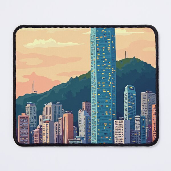 Item preview, Hongkong Travel Poster, Perfect Gift for Travel Enthusiasts, Vintage Style Wall Art, Hongkong Wall art for home decor, Hong Kong print designed and sold by Thegalleryshop1.