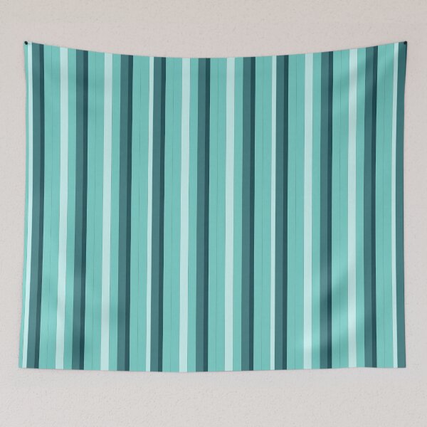 Item preview,  Vertical Stripes  Pattern    Aqua  designed and sold by Prints and Lifestyle.