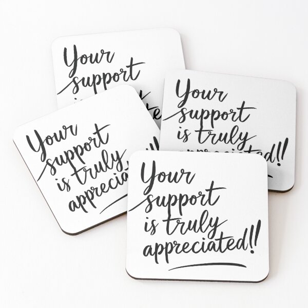 Item preview, Your Support Truly Appreciated designed and sold by HealwithLove.