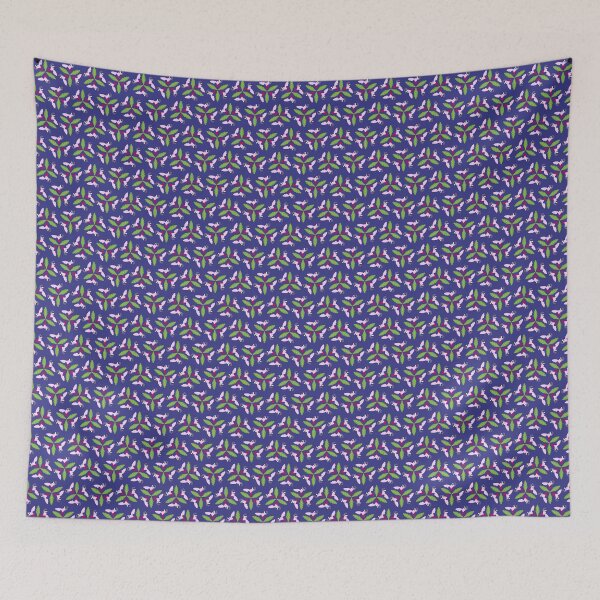 Item preview, August 14th Birth Flower Wall Germander Pattern designed and sold by birthflower.