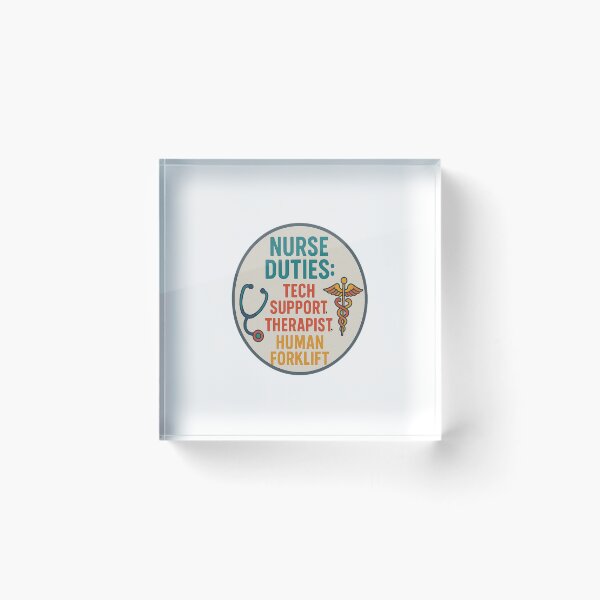 Item preview, A Nurse's Duties designed and sold by LaPaz361.