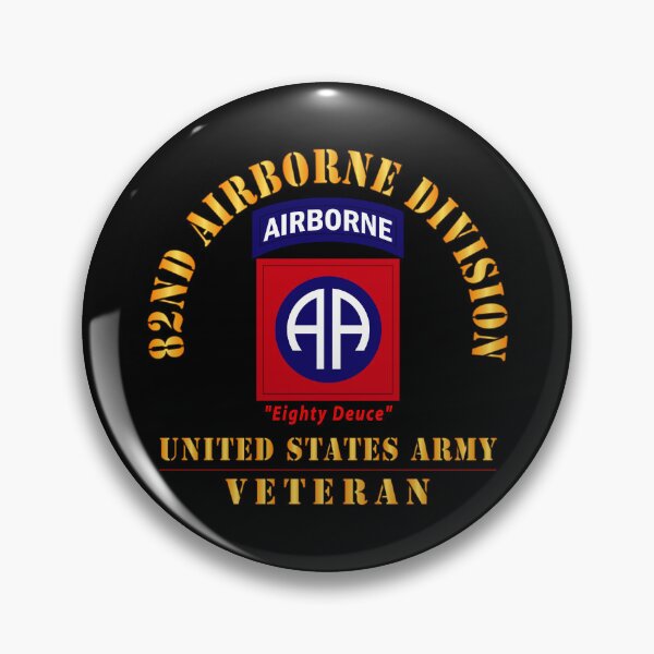 Item preview, Army - SSI - 82nd Airborne Division - Eighty Deuce - US Army Veteran X 300 designed and sold by Military Insignia Products.